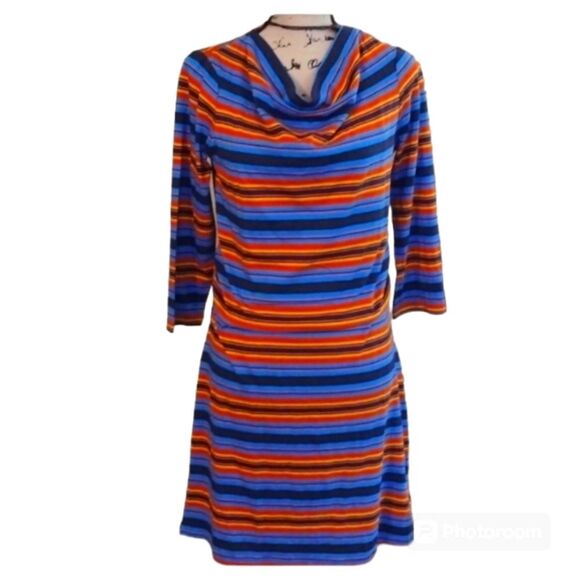 New Patagonia Kamala Cowl Neck Dress Size Medium - Picture 9 of 9